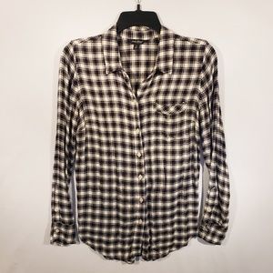 🌹Lucky Brand plaid lightweight soft flannel